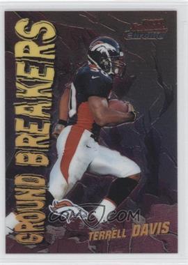 2000 Bowman Chrome - Ground Breakers #GB10 - Terrell Davis