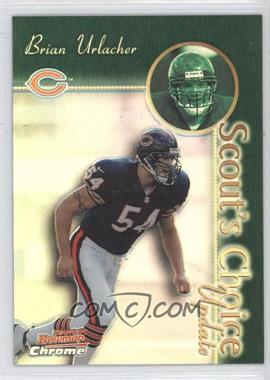 2000 Bowman Chrome - Scout's Choice Update - Refractor #SCU2 - Brian Urlacher