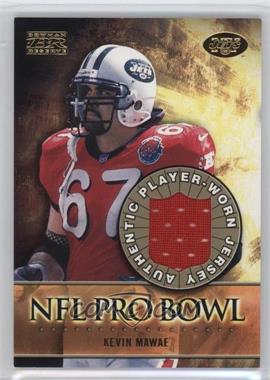 2000 Bowman Reserve - NFL Pro Bowl Jerseys #PB-KM - Kevin Mawae