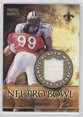 2000 Bowman Reserve - NFL Pro Bowl Jerseys #PB-WR - Willie Roaf