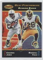 Edgerrin James, Marshall Faulk