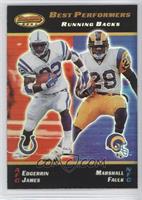 Edgerrin James, Marshall Faulk