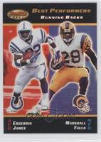 Edgerrin James, Marshall Faulk