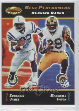 2000 Bowman's Best - [Base] #91 - Edgerrin James, Marshall Faulk