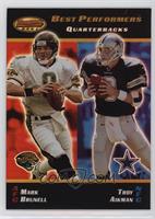 Troy Aikman, Mark Brunell [EX to NM]