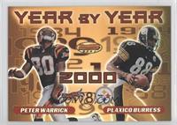 Peter Warrick, Plaxico Burress