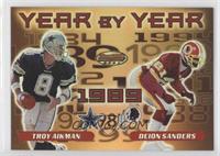 Troy Aikman, Deion Sanders