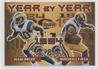 Isaac Bruce, Marshall Faulk