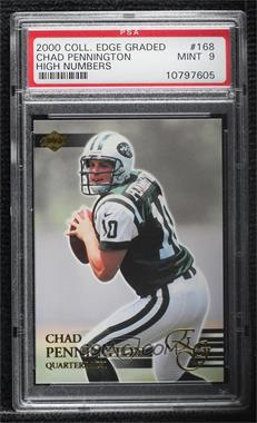 2000 Collector's Edge Graded - [Base] #168 - Chad Pennington [PSA 9 MINT]