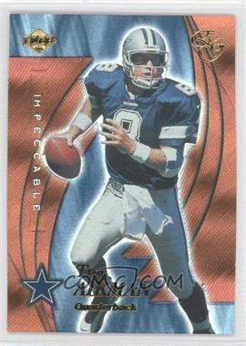 2000 Collector's Edge Graded - Impeccables #I3 - Troy Aikman /2000