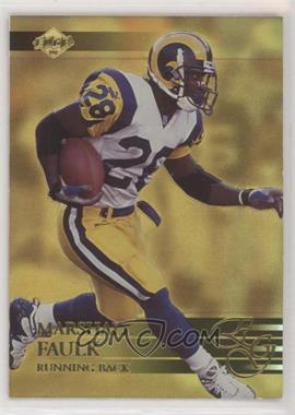 2000 Collector's Edge Graded - Previews #MF.2 - Marshall Faulk (Gold Background)