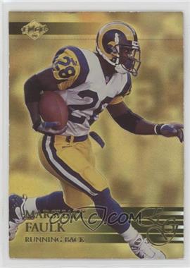 2000 Collector's Edge Graded - Previews #MF.2 - Marshall Faulk (Gold Background)