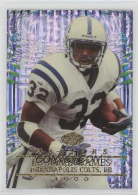 2000 Collector's Edge Masters - [Base] - Holo Gold Missing Serial Number #75 - Edgerrin James