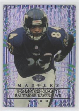2000 Collector's Edge Masters - [Base] - Holo Silver #14 - Jermaine Lewis /1000