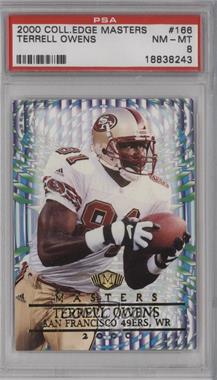 2000 Collector's Edge Masters - [Base] - Retail #166 - Terrell Owens [PSA 8 NM‑MT]