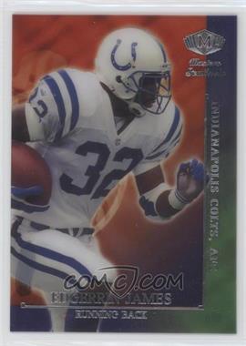 2000 Collector's Edge Masters - Sentinels - Silver Missing Serial Number #S10 - Edgerrin James