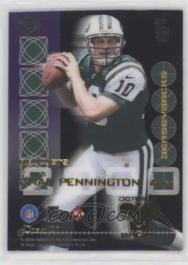 2000 Collector's Edge Odyssey - GameGear - Jerseybacks #CP - Chad Pennington [Poor to Fair]