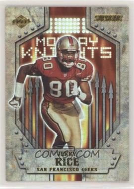 2000 Collector's Edge Supreme - Monday Knights #MK16 - Jerry Rice