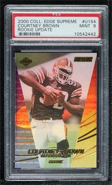 2000 Collector's Edge Supreme - Rookie Update #U154 - Courtney Brown [PSA 9 MINT]