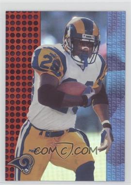 2000 Collector's Edge T3 - [Base] - Holo Red Missing Foil and Serial N #112 - Marshall Faulk