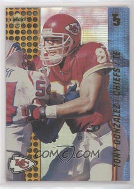 2000 Collector's Edge T3 - [Base] - HoloPlatinum Missing Serial Number #68 - Tony Gonzalez
