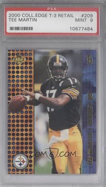 2000 Collector's Edge T3 - [Base] - Retail #209 - Tee Martin [PSA 9 MINT]