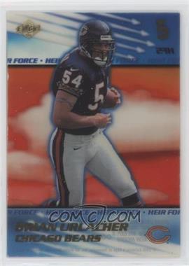 2000 Collector's Edge T3 - Heir Force #HF5 - Brian Urlacher /1000