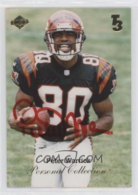 2000 Collector's Edge T3 - Personal Collection Autographs #_PEWA.2 - Peter Warrick /1