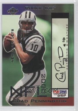 2000 Collector's Edge T3 - Rookie Ink #CP - Chad Pennington /470