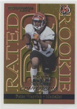 2000 Donruss - Rated Rookies - Medalist #RR-1 - Peter Warrick /100