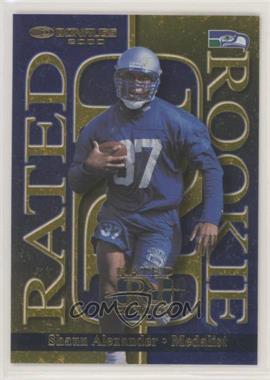 2000 Donruss - Rated Rookies - Medalist #RR-9 - Shaun Alexander /100