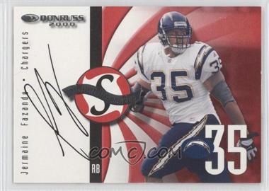 2000 Donruss - Signature Series - Red #_JEFA - Jermaine Fazande