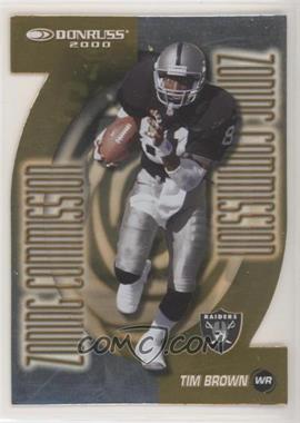 2000 Donruss - Zoning Commission #ZC-33 - Tim Brown /1000