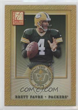 2000 Donruss Elite - Passing the Torch #PT-8 - Brett Favre /1500