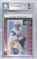 Cade McNown [BGS 9 MINT] #/1,125