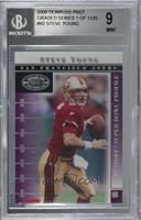 Playoff/Super Bowl Profile - Steve Young [BGS 9 MINT] #/1,125