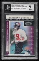 Playoff/Super Bowl Profile - Keyshawn Johnson [BGS 9 MINT] #/1,125