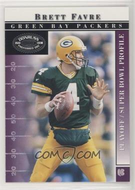 2000 Donruss Preferred QBC - [Base] #77 - Playoff/Super Bowl Profile - Brett Favre