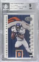 Terrell Davis [BGS 9 MINT] #/1,000