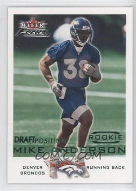 2000 Fleer Focus - [Base] - Draft Position #248 - Mike Anderson /623