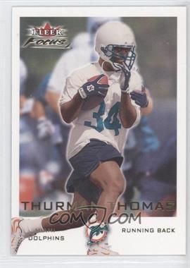 2000 Fleer Focus - [Base] #18 - Thurman Thomas