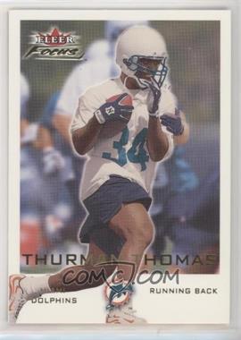 2000 Fleer Focus - [Base] #18 - Thurman Thomas