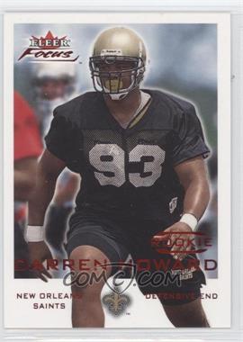 2000 Fleer Focus - [Base] #205 - Darren Howard /3999