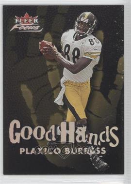 2000 Fleer Focus - Good Hands #15 GH - Plaxico Burress