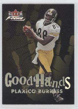 2000 Fleer Focus - Good Hands #15 GH - Plaxico Burress