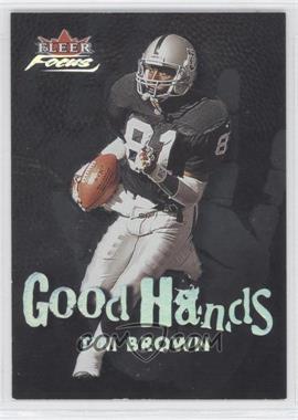 2000 Fleer Focus - Good Hands #9 GH - Tim Brown
