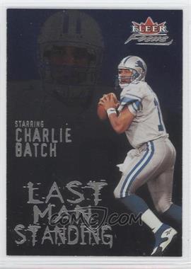 2000 Fleer Focus - Last Man Standing #14 LM - Charlie Batch