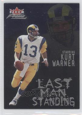 2000 Fleer Focus - Last Man Standing #5 LM - Kurt Warner