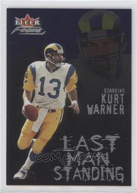 2000 Fleer Focus - Last Man Standing #5 LM - Kurt Warner