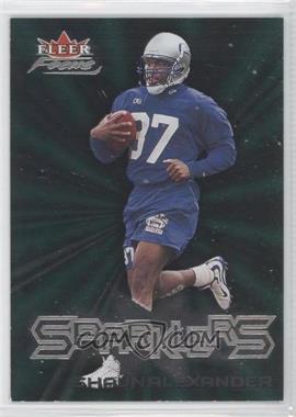 2000 Fleer Focus - Sparklers #3 S - Shaun Alexander